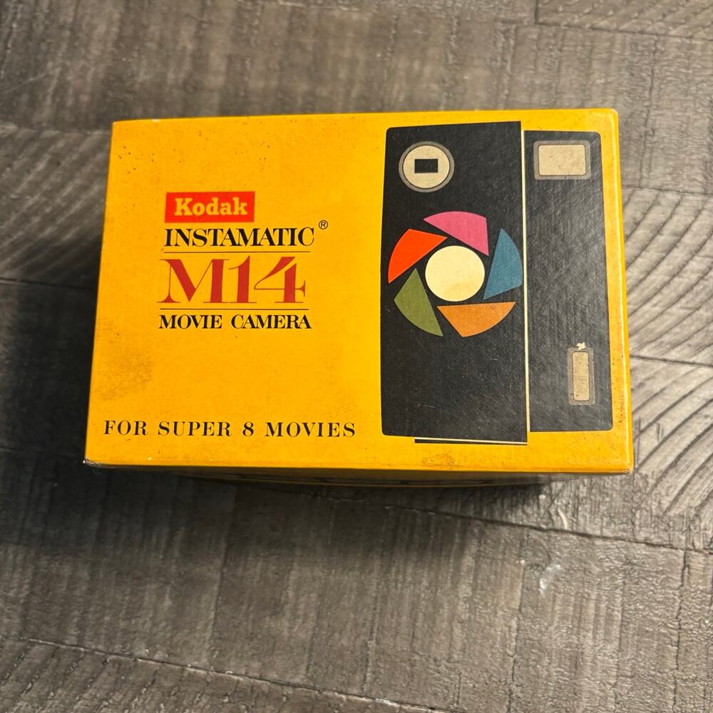 Vintage Kodak Instamatic M14 Movie Camera 1960s